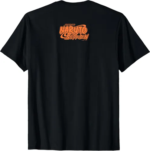Vista 3 de Naruto Camiseta Shippuden Cast Group, Negro