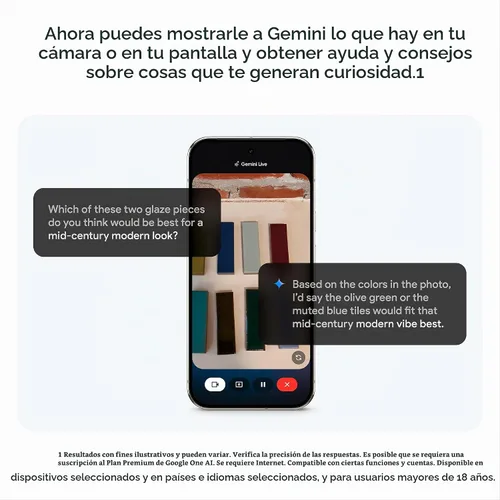 Vista 4 de [Usado] Google Pixel 9 Pro XL - Smartphone Android desbloqueado con Gemini, sistema de cámara trasera triple, batería de 24 horas y pantalla Super