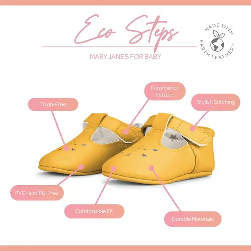 Vista 3 de JuJuBe Eco Steps Mary Jane - Zapatos de piel vegana