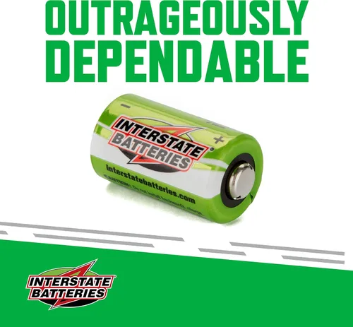 Vista 6 de Interstate Batteries Batería de litio CR2 de 3 V (paquete de 10) 3 voltios 800 mAH litio CR2 (PHO0210A) cámaras, videocámaras, cargadores, linternas