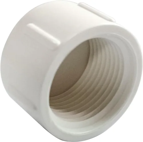 Vista 2 de Adaptador de tubo de PVC de 1/2 pulgada con tapón de rosca hembra, adaptador de tubo de acoplamiento, rosca NPT para tubería de alcantarillado