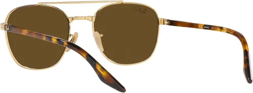 Vista 6 de Ray-Ban Unisex Sunglasses Gunmetal Frame, Dark Grey Lenses, 55MM