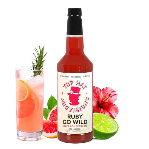 Vista 15 de Top Hat - Néctar de agave - Hecho con néctar de agave orgánico, edulcorante de jarabe de agave para cócteles, cócteles sin alcohol, limonadas, café