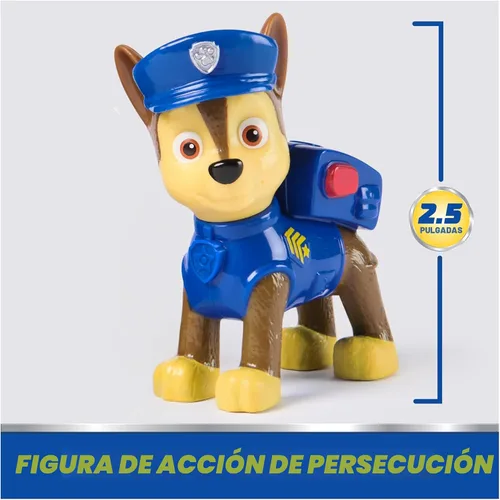 Vista 6 de Paw Patrol, Chase’s Patrol Cruiser, Toy Car with Collectible Action Figure