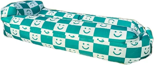 Vista 10 de Tumbona inflable, sofá cama, saco de dormir para playa, camping, lago, jardín (astronauta)