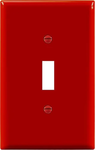 Vista 12 de ENERLITES - Placa de pared para interruptor de luz, acabado brillante, tamaño mediano, hueco para un interruptor de 4.88 x 3.11 pulgadas