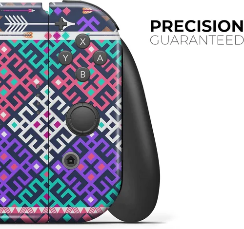 Vista 3 de Design Skinz - Compatible con Nintendo Switch OLED Console Bundle - Calcomanía protectora de vinilo extraíble resistente a los arañazos