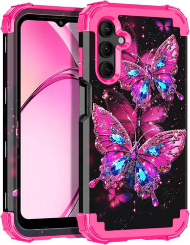 Vista 10 de Rancase Compatible con Galaxy A16 5G Funda, Protección Resistente a los Golpes de Tres Capas de Servicio Pesado Parachoques de Plástico Duro + Funda