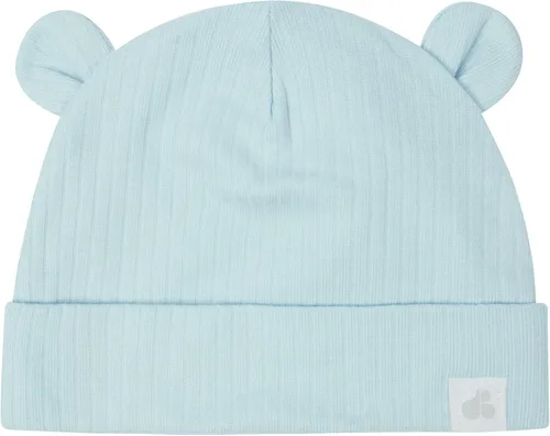 Vista 4 de Just Born Juego de 4 gorros y manoplas para bebé niña