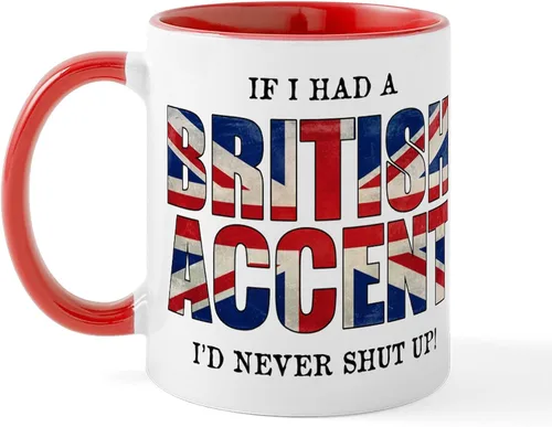 Vista 22 de CafePress British American Translations Taza de café de cerámica (11 oz)