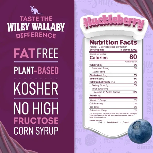 Vista 2 de Wiley Wallaby - Regaliz gourmet estilo australiano