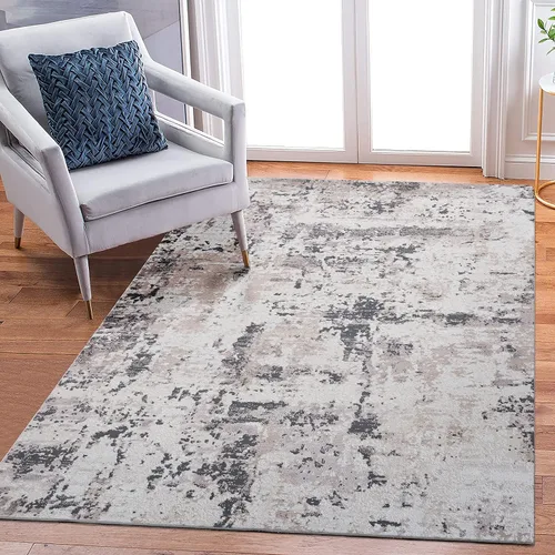 Vista 26 de NAAR PAYAS - Alfombra de área de 2 x 3 pies, diseño geométrico beige para sala de estar, dormitorio y comedor