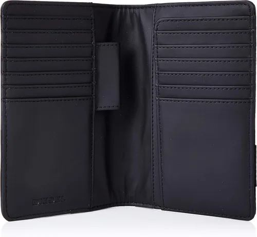 Vista 4 de Diesel METROPOLY - Tarjetero orgánico para hombre, color negro, UNI, Negro