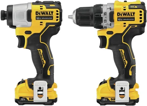 Vista 4 de DEWALT XTREME 12V MAX* Kit combinado de taladro inalámbrico (DCK221F2)