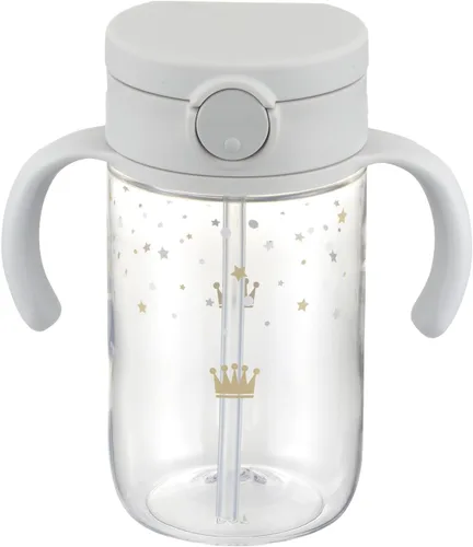 Vista 9 de Vaso para beber con popote de silicona y asas extraíbles, 10 onzas, fácil agarre para bebés y niños pequeños Honeydew