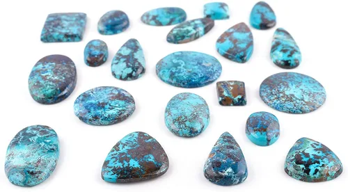 Vista 5 de Lote de cabujón de piedras preciosas naturales