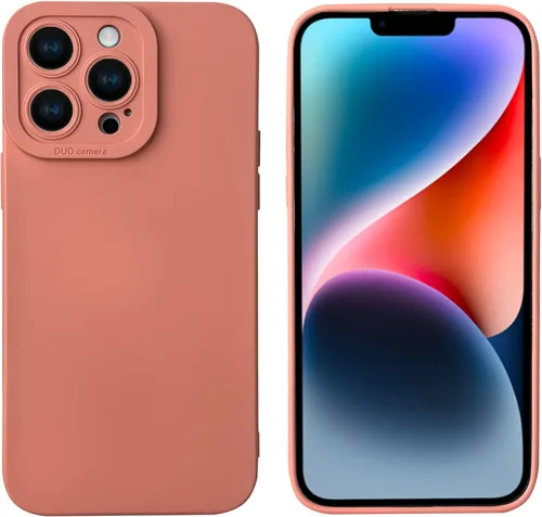 Vista 12 de LOOKSEVEN Funda para iPhone 13, carcasa trasera de goma TPU de silicona negra compatible con iPhone 13 (6.1 pulgadas)