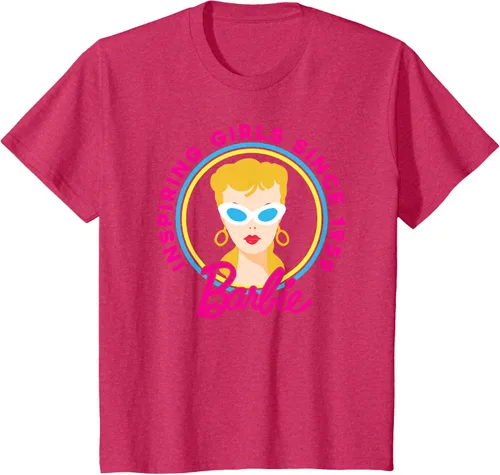 Vista 58 de Barbie - Camiseta inspiradora del 60 aniversario para niñas desde los 59 Negro