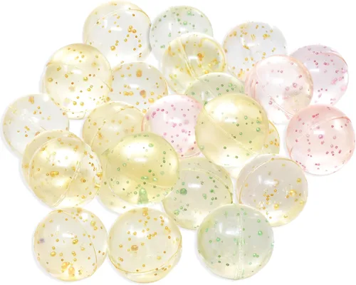 Vista 12 de Kiddie Play 25 Bouncy Balls for Kids Party Favors Bouncy Ball 27mm Superball Small Rubber Balls for Kids