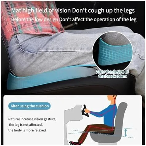 Vista 7 de Cojín de espuma viscoelástica para próstata – Soporte antideslizante para el coxis para ciática y alivio del dolor de espalda – Asiento cómodo