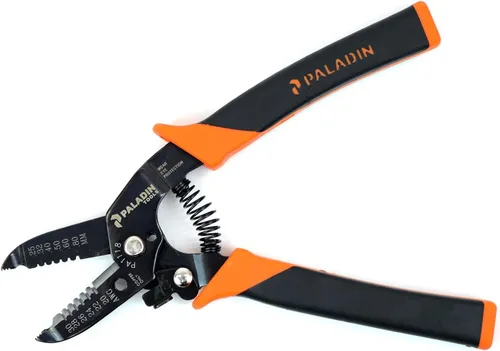 Vista 9 de Paladin Tools PA1123 - Paquete de pelacables, 22-10 AWG y 30-20 AWG (naranja, 22-10 AWG)