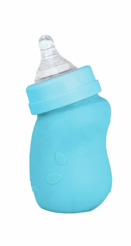 Vista 2 de Green Sprouts - Sprout Ware® Biberón hecho de plantas y vidrio 5 Oz. - Paquete de 2 (Aqua)