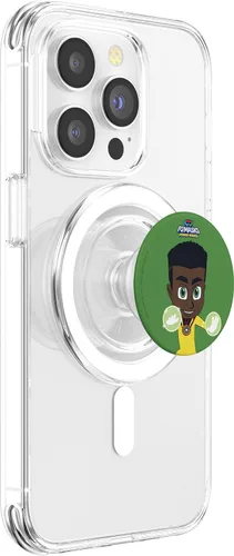 Vista 3 de PJ Masks Power Heroes Newton - PopSockets MagSafe PopGrip de cuerpo completo para iPhone