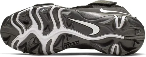 Vista 3 de Nike Force Savage 2 Shark - Tacos de fútbol juvenil, BlancoNegro