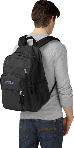Vista 4 de JanSport Mochila grande para estudiantes Forge Grey talla única