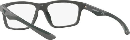 Vista 6 de Emporio Armani Ea3220u - Lentes de sol rectangulares de ajuste universal para hombre