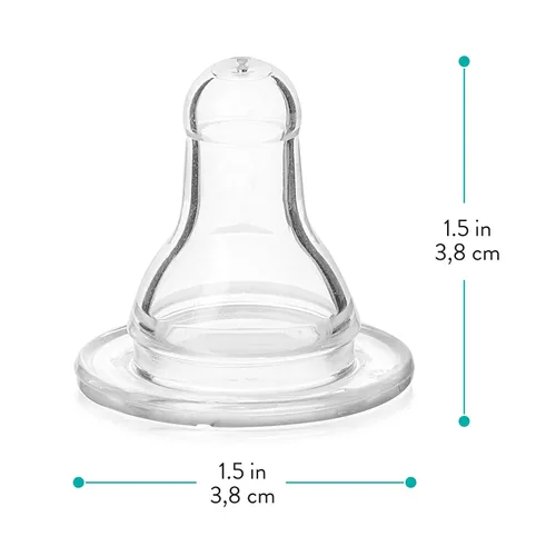 Vista 4 de Evenflo 4 Pack Classic Silicone Nipple Slow Flow