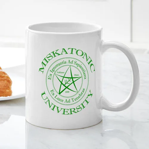 Vista 5 de CafePress Miskatonic University - Taza de café de cerámica, taza de té, 11 onzas