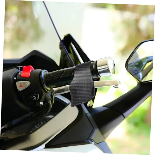 Vista 3 de Asistencia universal de crucero para motocicleta, acelerador, reposamuñecas, clip de mango de acelerador, abrazadera de acelerador para motocicleta