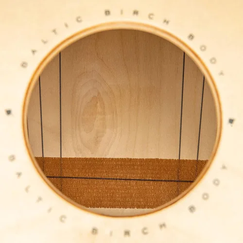 Vista 6 de Cajon Box Drum con cuerdas internas para efecto de trampa, Espresso Burst, no fabricado en China, 100% abedul báltico, serie Woodcraft, 2 años