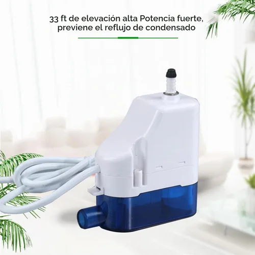 Vista 3 de Fockety Bomba de condensado HAVC de 24L h 1‑3HP, bomba automática de eliminación de condensado de elevación de 2.4 fl oz y 32.8 pies, bomba