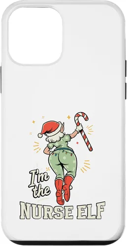 Vista 15 de I'm The Nurse Elf Funny Matching Family Christmas Group Case for iPhone 16