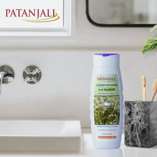 Vista 5 de Patanjali Kesh Kanti Champú limpiador anticaspa, 6.8 fl oz / 6.8 fl oz - (paquete de 2)