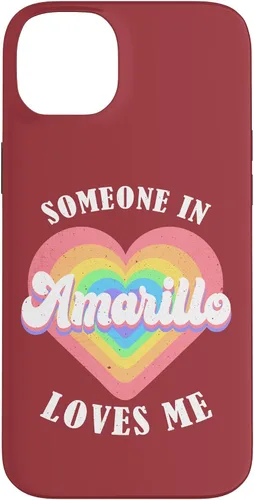 Vista 15 de Someone in Amarillo Loves Me City Heart Case for iPhone 17