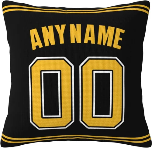 Vista 25 de Funda de almohada personalizada: Funda de almohada personalizada con cualquier nombre y número, regalo personalizado para fanáticos