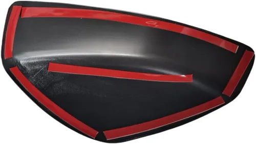Vista 3 de Par de espejo retrovisor lateral tapa cubierta Trim para Infiniti G37 2008 Fibra de carbono
