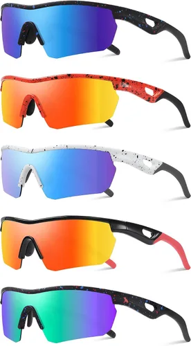 Vista 27 de Kids Sunglasses Youth Baseball Sunglasses for Boys Girls 3-12 Polarized Softball Sports Goggles UV Protection