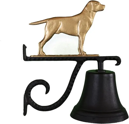 Vista 3 de Montague Metal Products Campana de fundición con bajo dorado