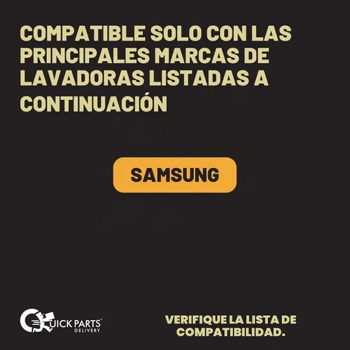Vista 7 de Bomba de drenaje para lavadora DC31-00054D, repuesto para modelo OEM, amplia compatibilidad para modelos de la serie WA/WF