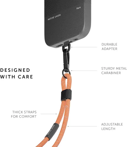 Vista 5 de Native Union Correa ajustable y desmontable para teléfono, compatible con iPhone 16, 15, 14, 13 y la mayoría de los teléfonos inteligentes