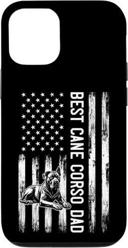 Vista 28 de Best Cane Corso Dad Patriotic Dog Lover Gift, Mastiff Case for iPhone 17