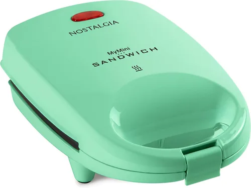 Vista 13 de Nostalgia MyMini - Plancha eléctrica personal, plancha antiadherente perfecta para dietas keto y bajas en carbohidratos, huevos, tortitas