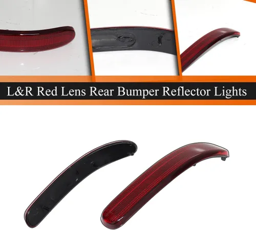 Vista 3 de ADIIL Reflector de parachoques trasero Carcasas de luz de freno de cola Lámparas de señal de giro Kit de accesorios para Mini Cooper Clubman R55