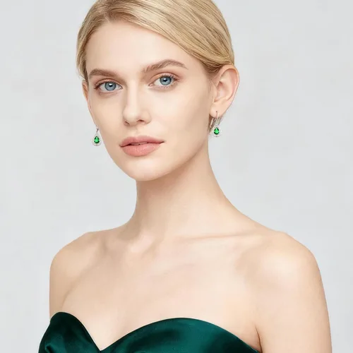 Vista 129 de Aretes colgantes de plata de ley con diseño de árbol de la vida, flor, abeja, animales, gato, colibrí, piedra lunar, turquesa, aretes con cierre