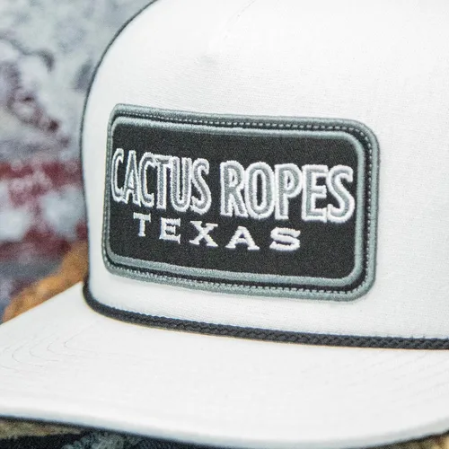 Vista 37 de HOOEY Adjustable Snapback Trucker Hat with Cactus Ropes Logo