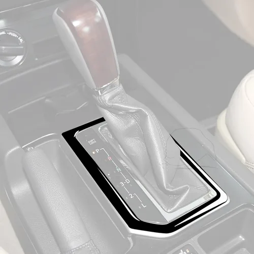 Vista 25 de Adhesivo decorativo ABS para salida de aire central de automóvil, compatible con Toyota Land Cruiser Prado 2010 2011 2012 2013 2014 2015 2016 2017